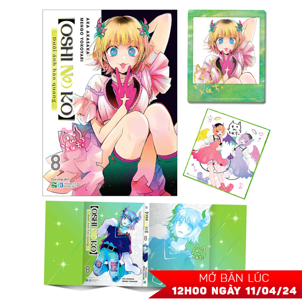Bo
						
										
										Oshi No Ko - Duoi Anh Hao Quang - Tap 8 - Ban Dac Biet - Tang Kem Bia 2 Mat + Oshi No Card + OSHIkishi