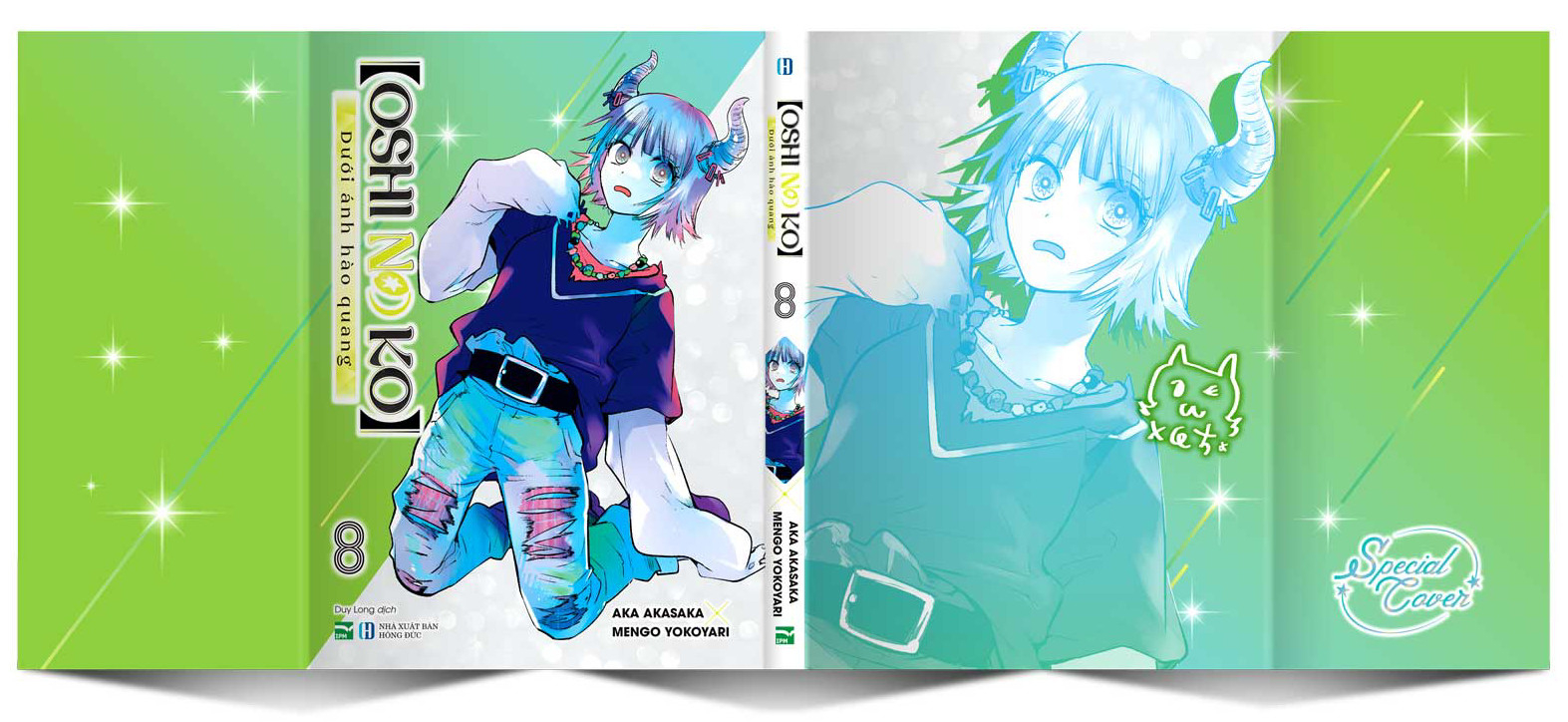 Bo
						
										
										Oshi No Ko - Duoi Anh Hao Quang - Tap 8 - Ban Dac Biet - Tang Kem Bia 2 Mat + Oshi No Card + OSHIkishi