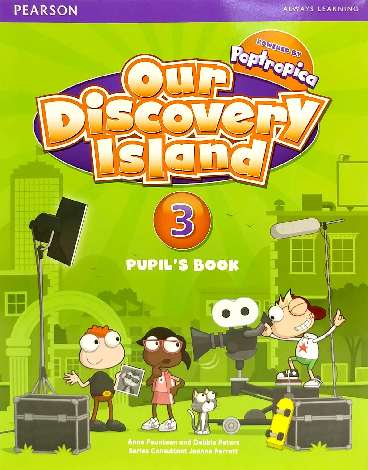 bộ our discovery island british pbk 3 w/cdrom + pin code value pack