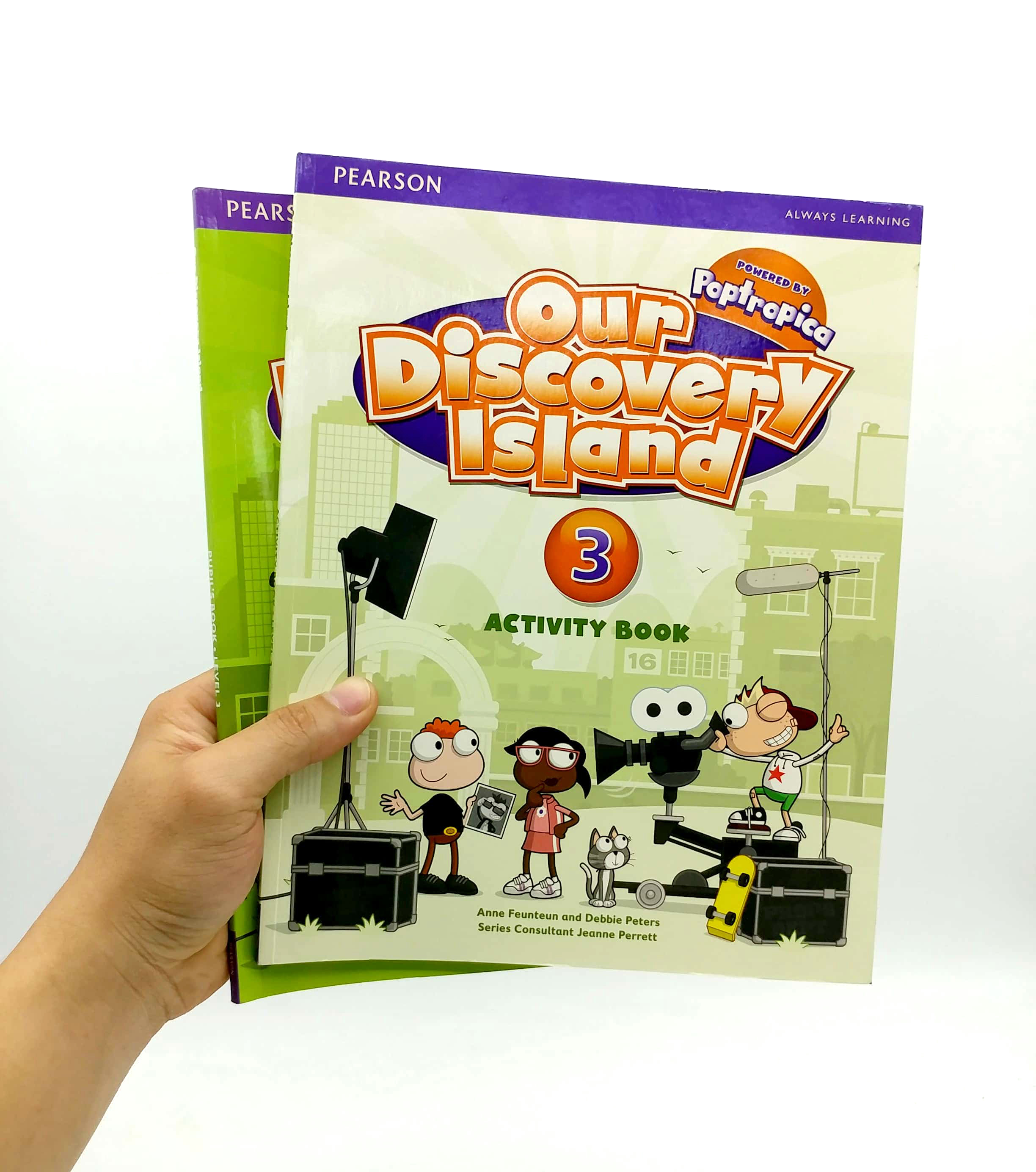 bộ our discovery island british pbk 3 w/cdrom + pin code value pack