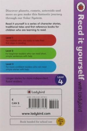 bộ our solar system - read it yourself with ladybird level 4 (hardcover)