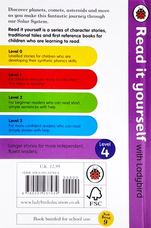 bộ our solar system - read it yourself with ladybird level 4 (hardcover)