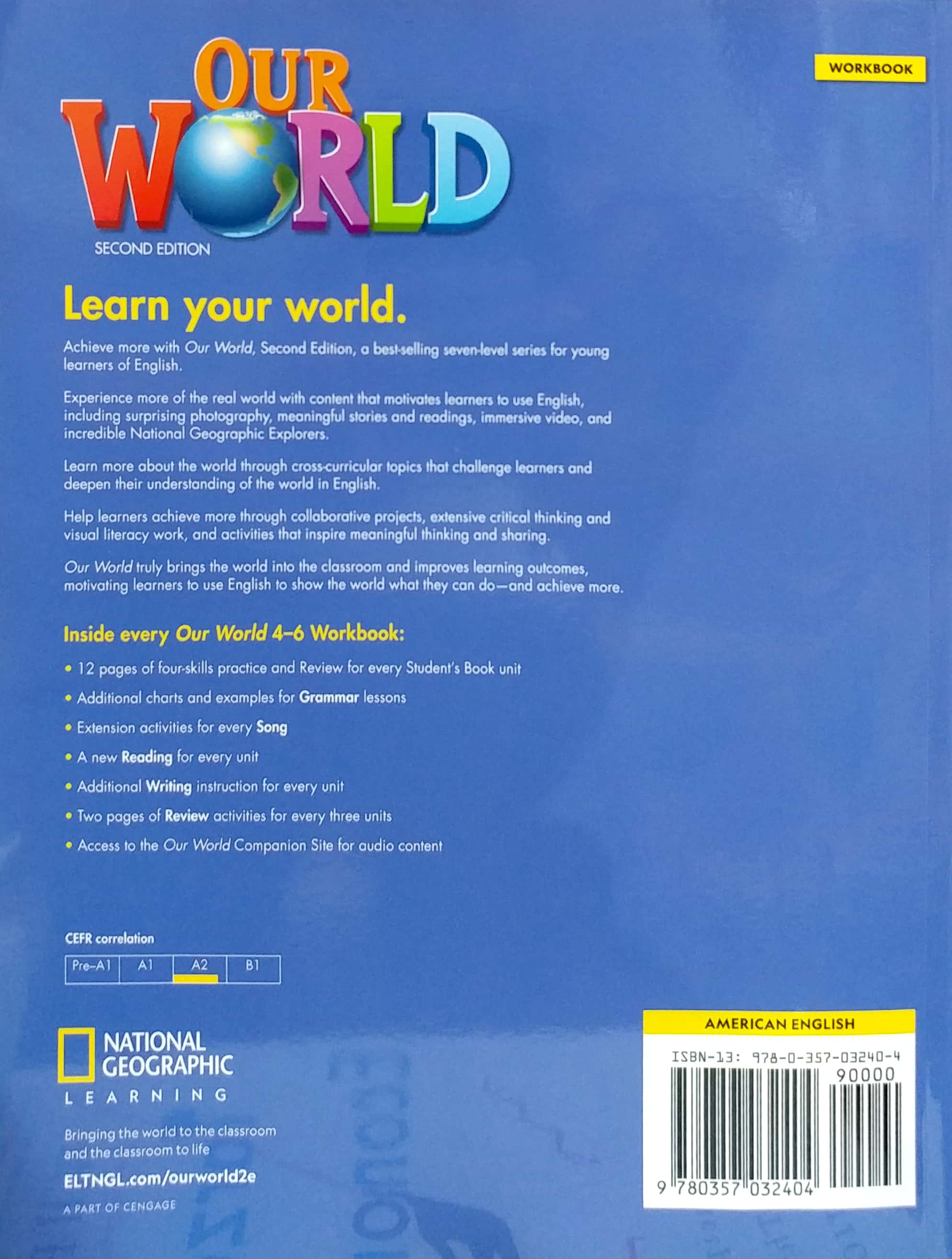 bộ our world 2nd edition ame 5 workbook