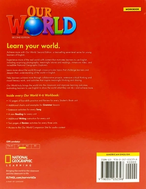bộ our world 2nd edition american english 4 workbook