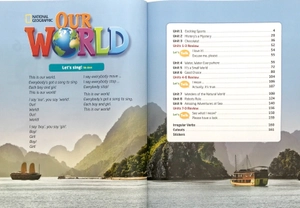 bộ our world 6 student's book with student's cd-rom