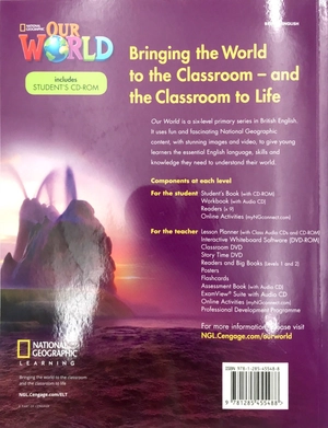 bộ our world 6 student's book with student's cd-rom