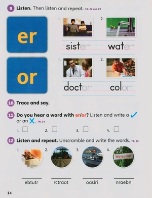 bộ our world ame phonics 3 student book & audio cd