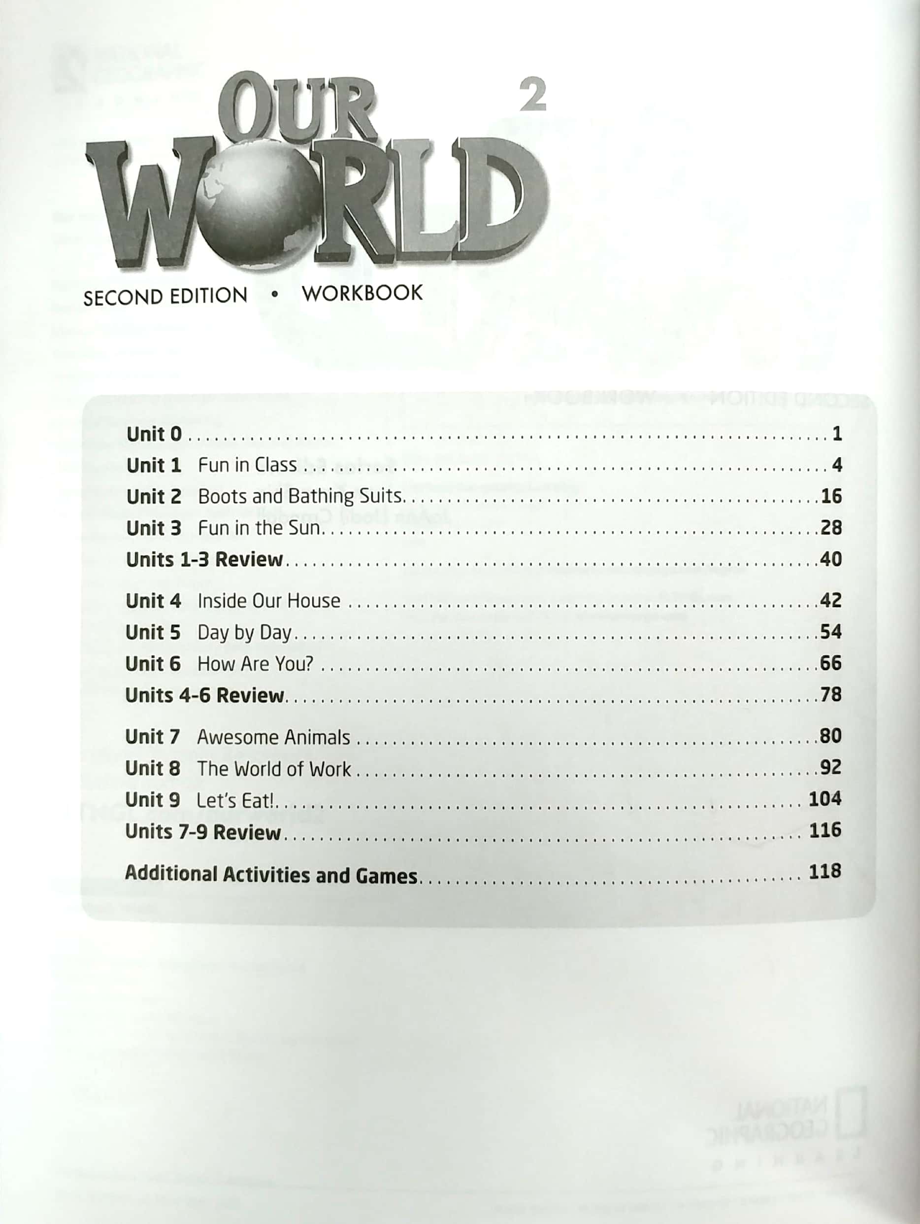 bộ our world american english 2 workbook 2nd edition