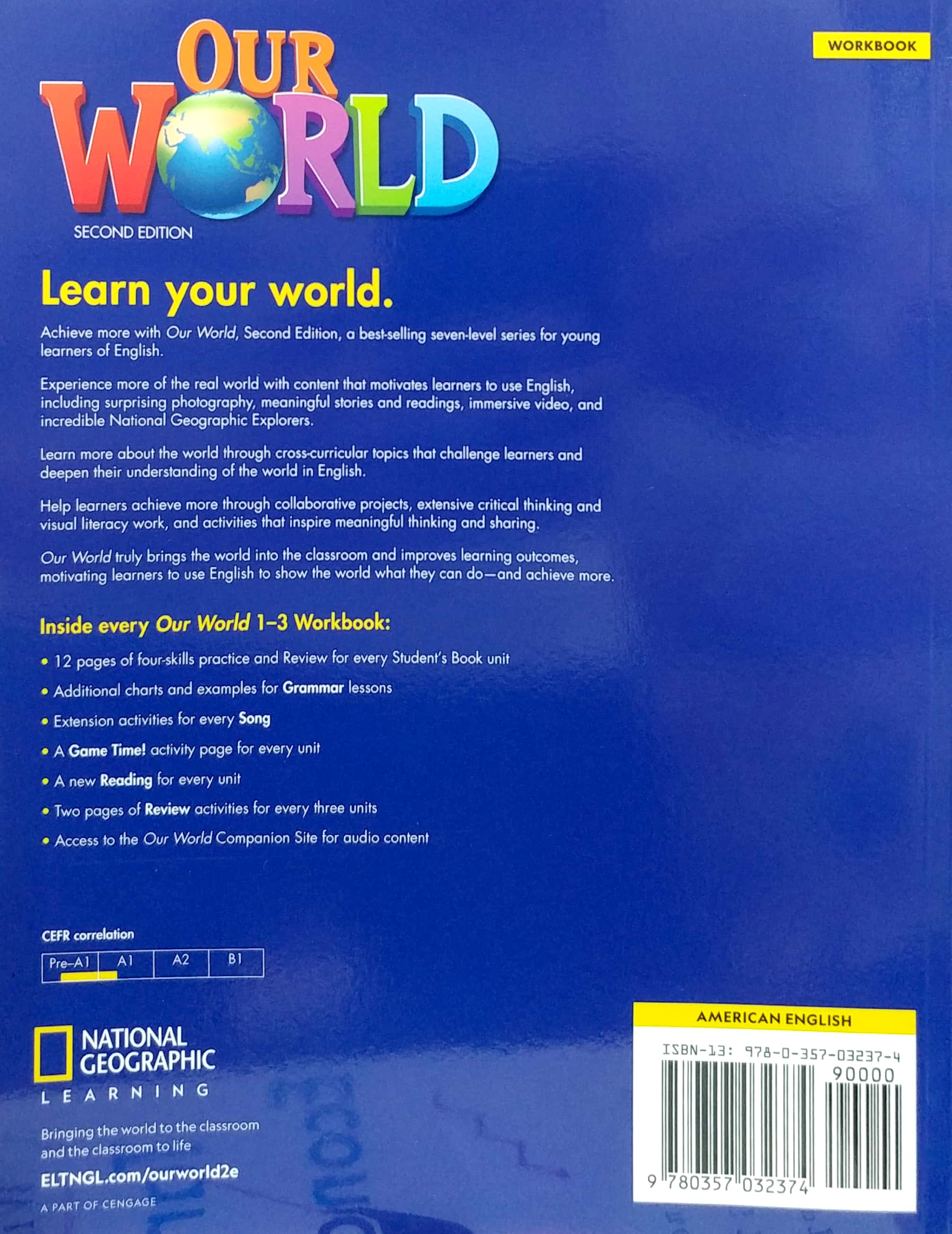 bộ our world american english 2 workbook 2nd edition