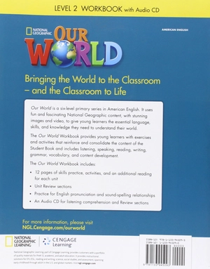 bộ our world american english 2 workbook with audio cd