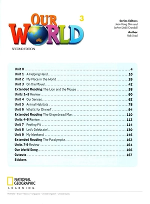 bộ our world american english 3: student's book with online practice 2nd edition