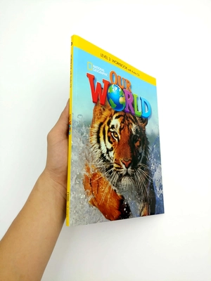 bộ our world american english 3 workbook with audio cd