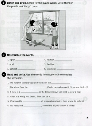 bộ our world american english 5 workbook with audio cd