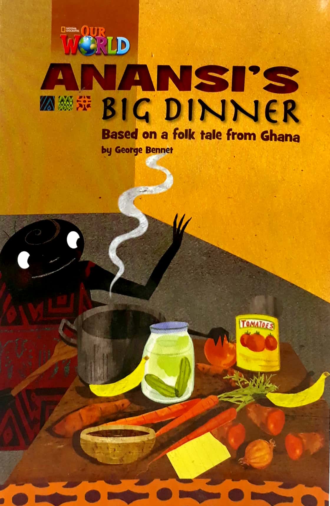 bộ our world readers 3: anansis big dinner