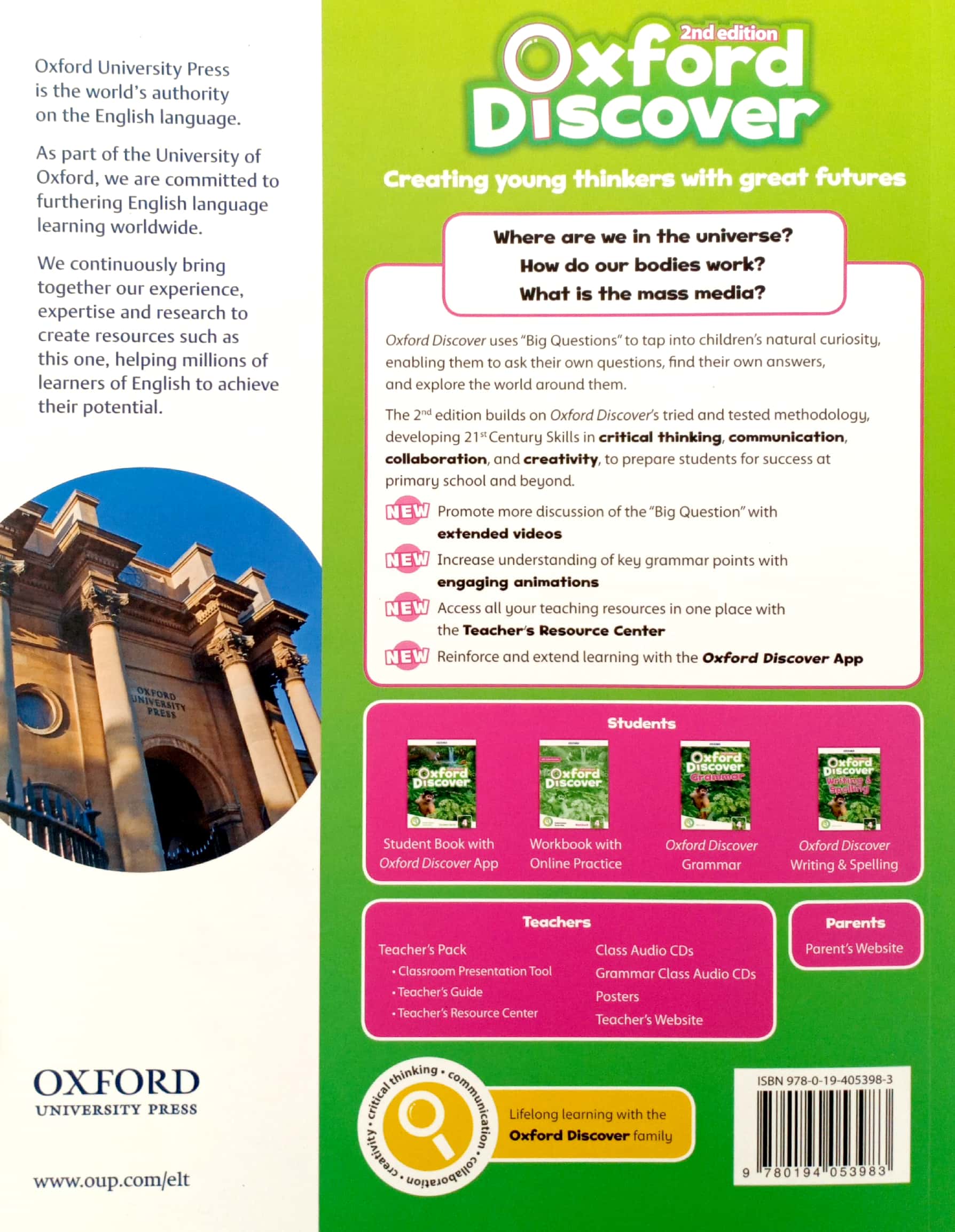 bộ oxford discover 2nd edition: level 4: workbook with online practice