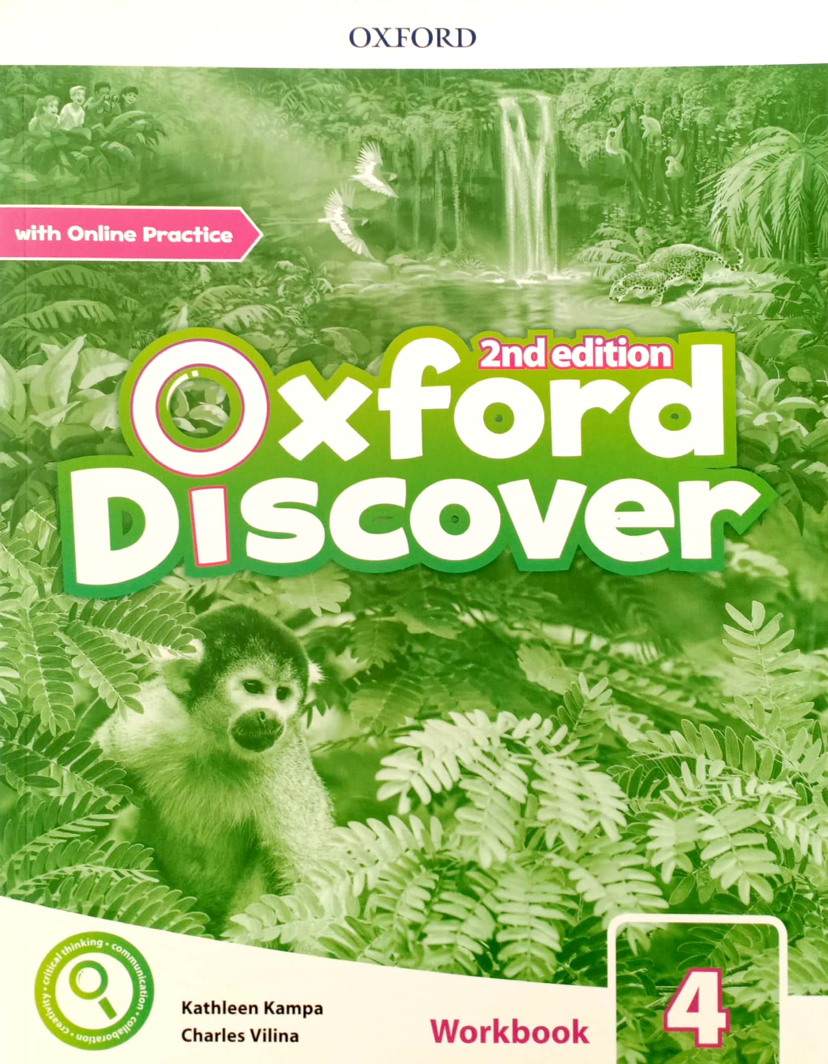 bộ oxford discover 2nd edition: level 4: workbook with online practice