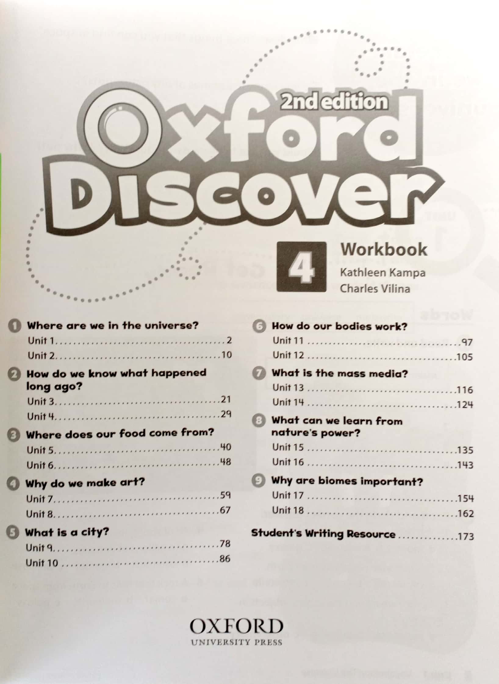 bộ oxford discover 2nd edition: level 4: workbook with online practice