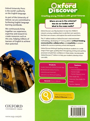 bộ oxford discover 2nd edition: level 4: writing and spelling book