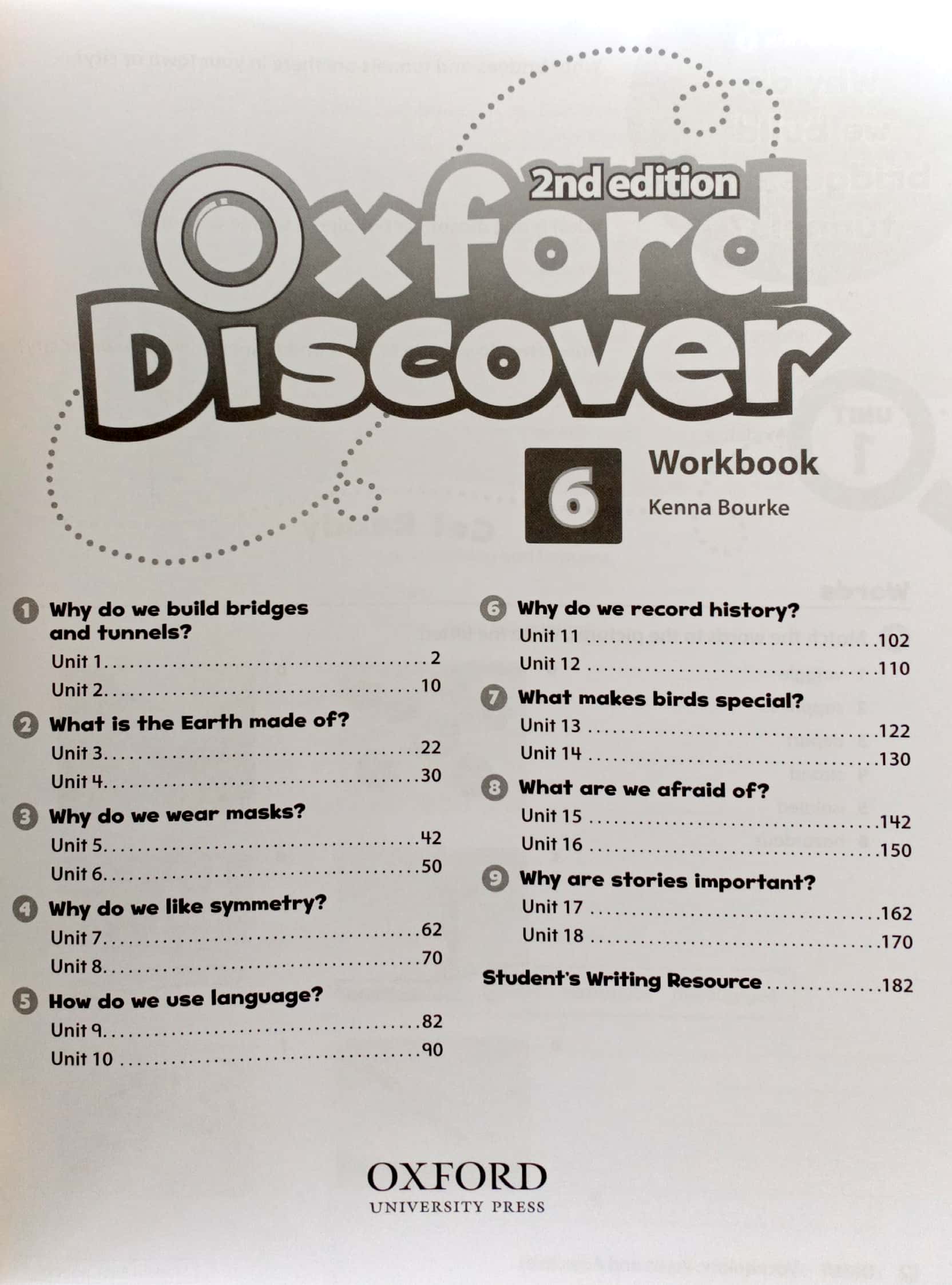 bộ oxford discover 2nd edition: level 6: workbook with online practice