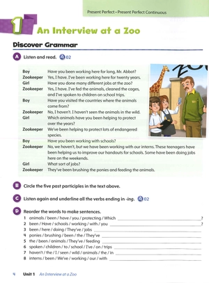 bộ oxford discover: 5: grammar