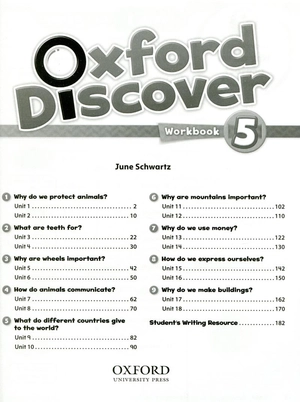 bộ oxford discover 5: workbook