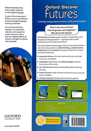 bộ oxford discover futures level 4 student book
