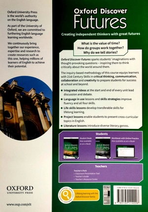 bộ oxford discover futures level 5: student book