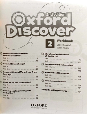 bộ oxford discover: level 2: workbook with online practice - 2nd edition