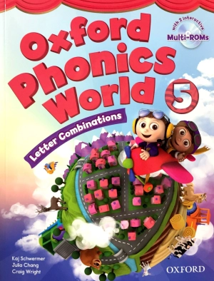 bộ oxford phonics world 5: student book with multirom