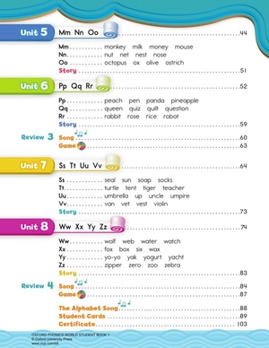 bộ oxford phonics world refresh 1 students book