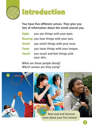 bộ oxford read and discover 3 your five senses