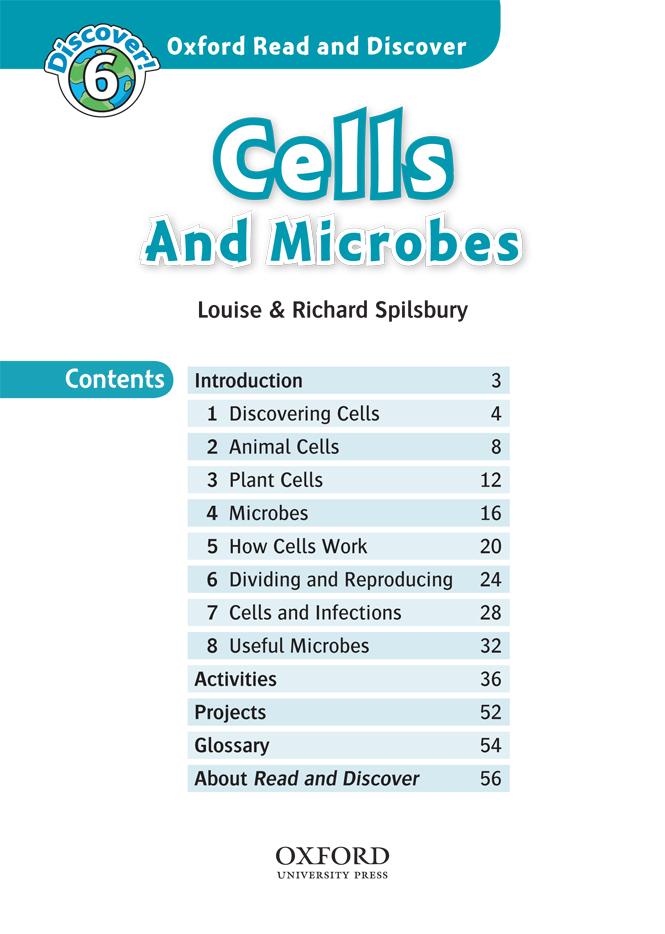 Bo
						
										
										Oxford Read and Discover 6 Cells and Microbes