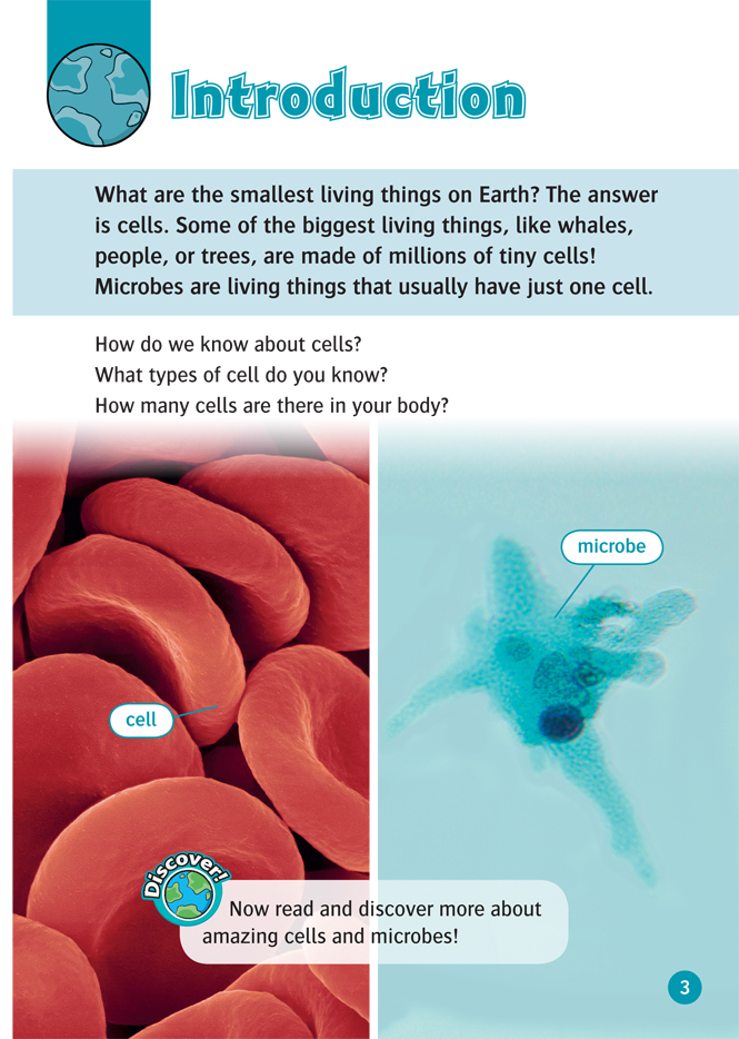 Bo
						
										
										Oxford Read and Discover 6 Cells and Microbes