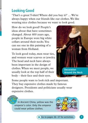 bộ oxford read and discover 6 clothes then and now