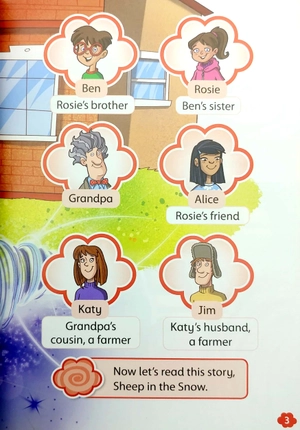 bộ oxford read and imagine 2: sheep in the snow