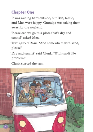 bộ oxford read and imagine 4: lost in the desert