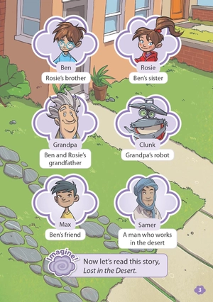 bộ oxford read and imagine 4: lost in the desert