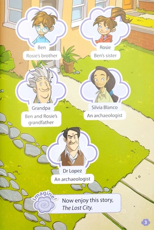 bộ oxford read and imagine 4: the lost city