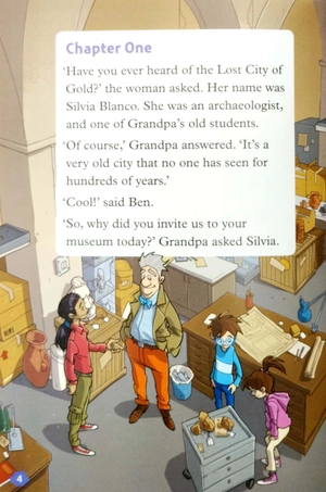 bộ oxford read and imagine 4: the lost city