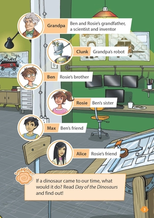 bộ oxford read and imagine 5: day of the dinosaurs