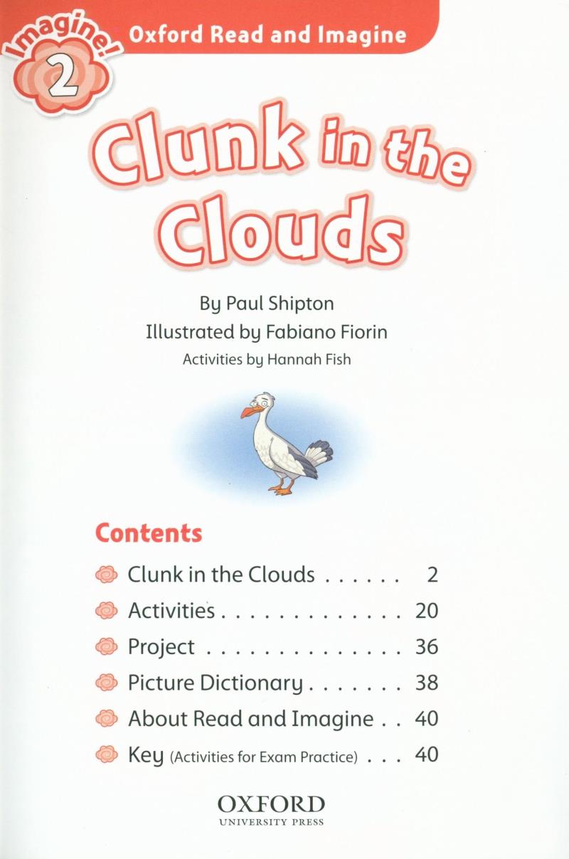 bộ oxford read and imagine: level 2: clunk in the clouds