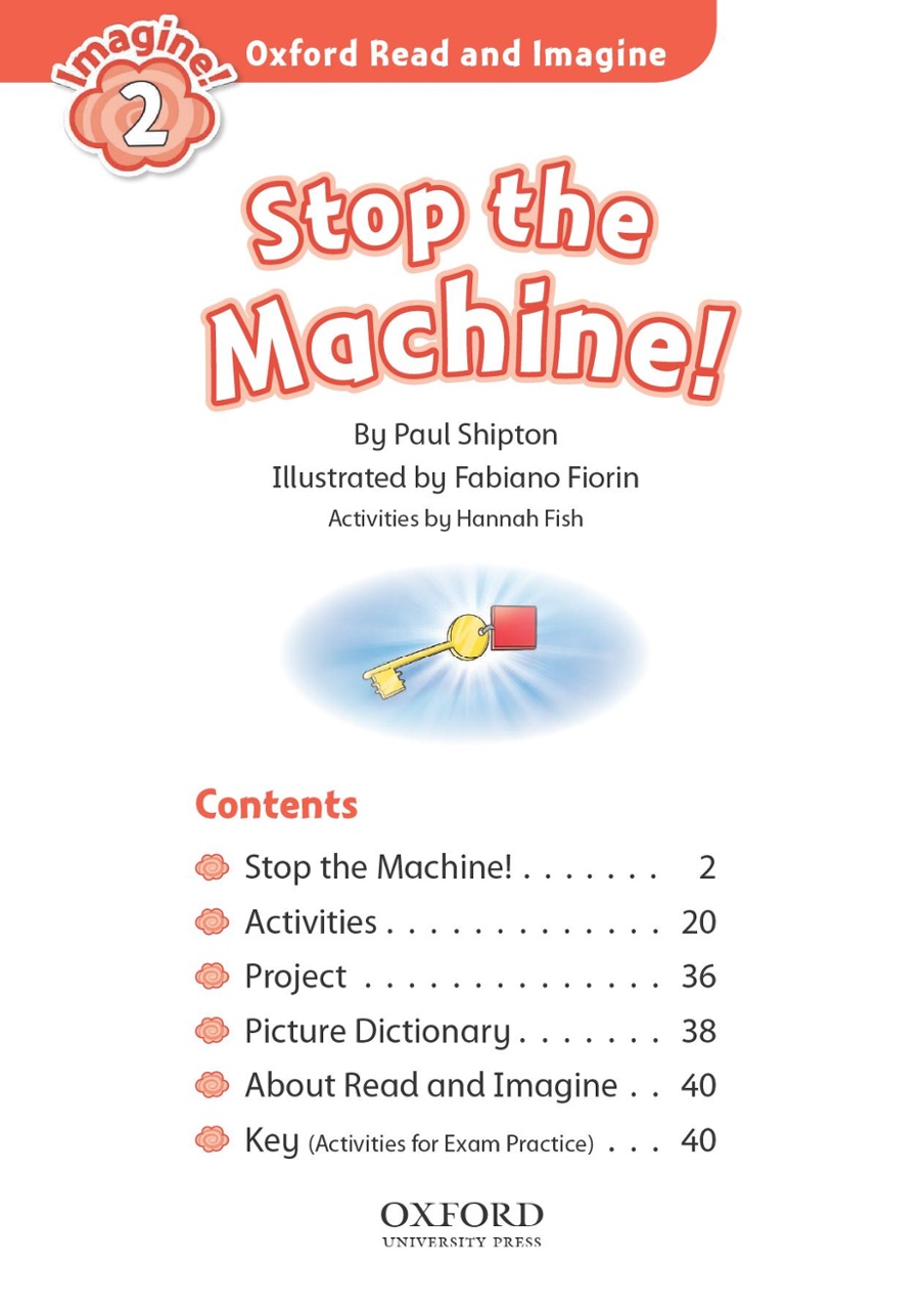 bộ oxford read and imagine: level 2: stop the machine