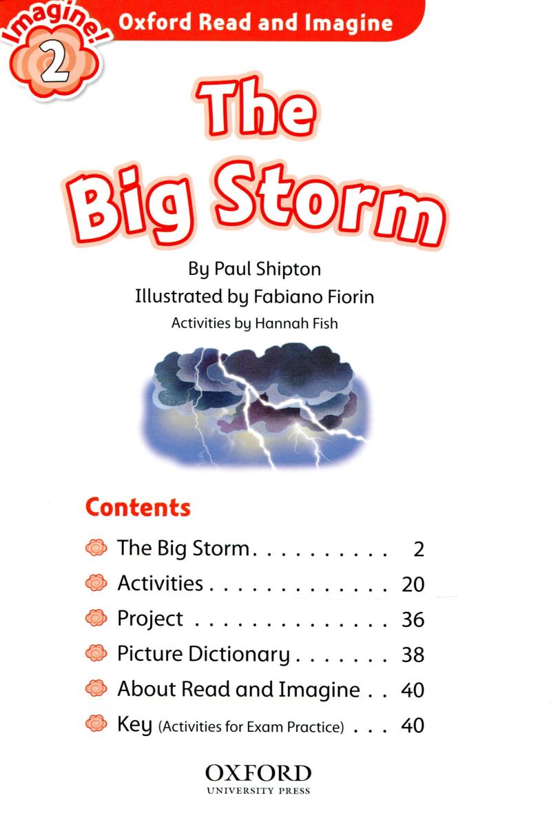 bộ oxford read and imagine: level 2: the big storm