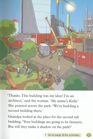 bộ oxford read and imagine: level 3: a shadow on the park