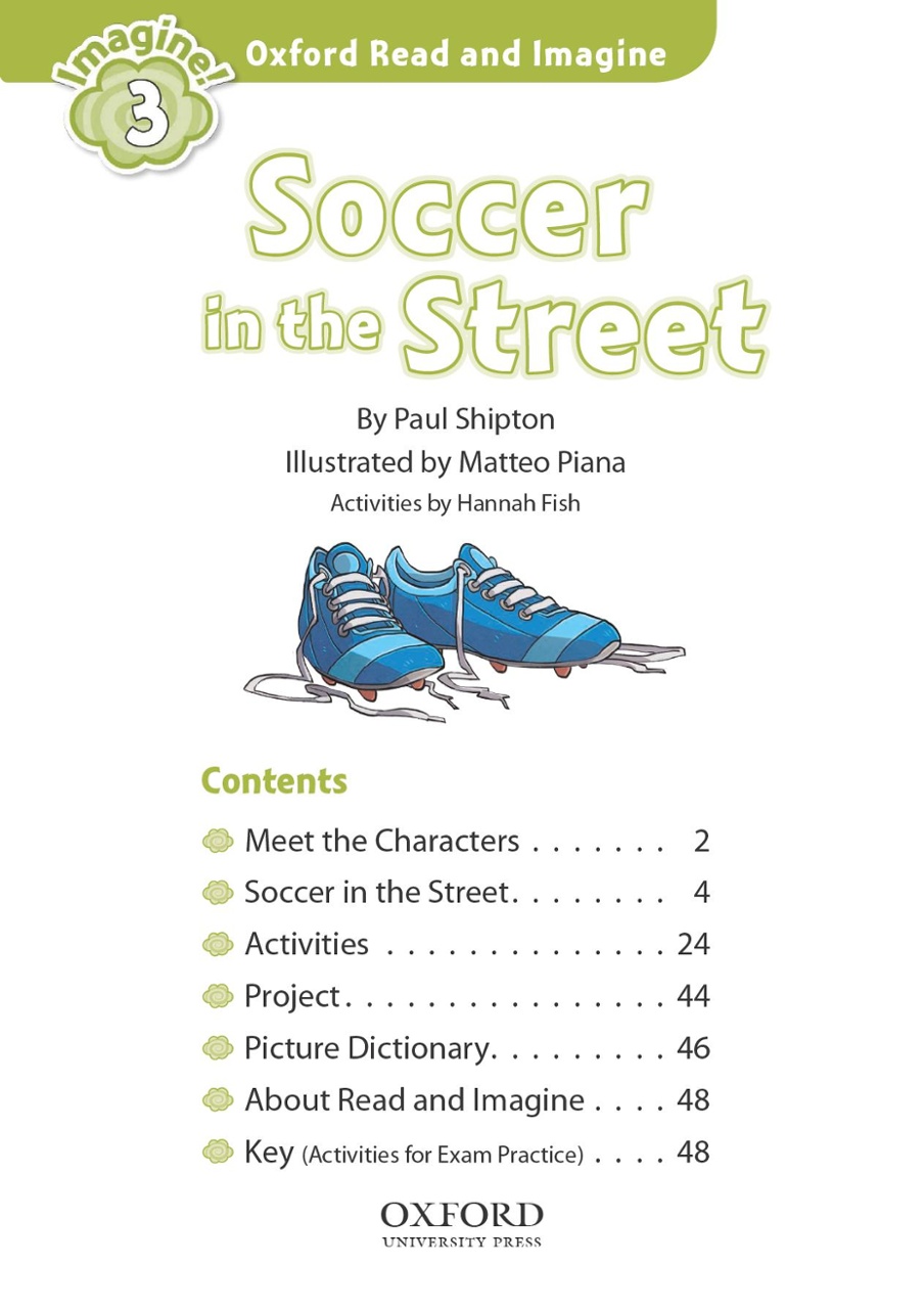 bộ oxford read and imagine: level 3: soccer in the street