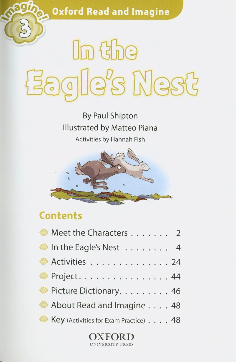 bộ oxford read and imagine: level 3: the eagle's nest