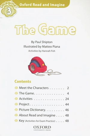 bộ oxford read and imagine: level 3: the game