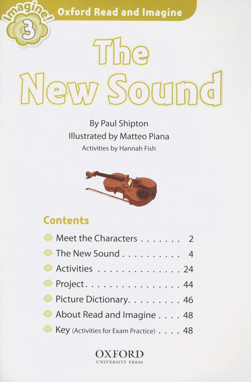 bộ oxford read and imagine: level 3: the new sound