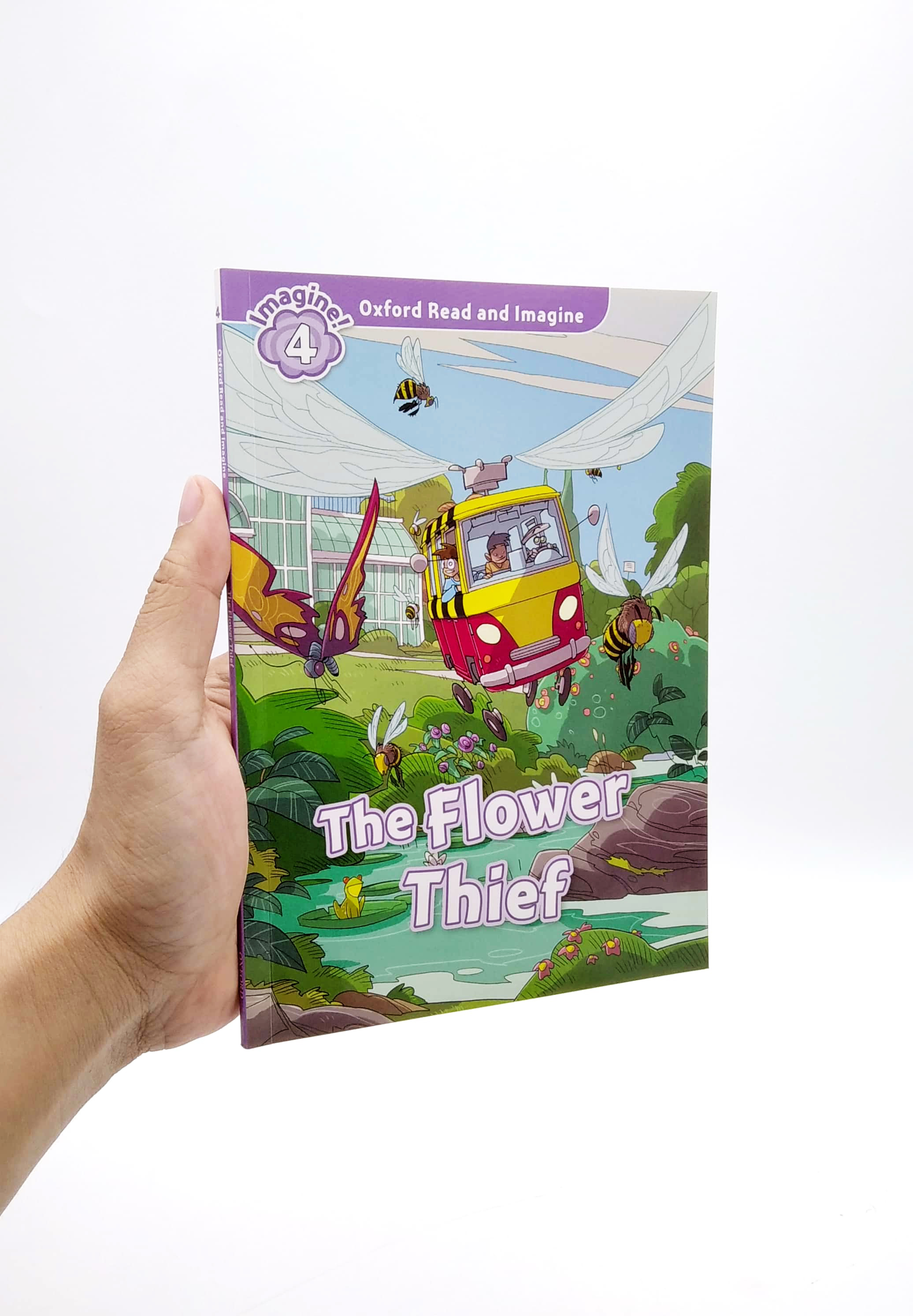 bộ oxford read and imagine level 4: the flower thief