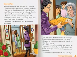 bộ oxford read and imagine: level 5: the painting in the attic